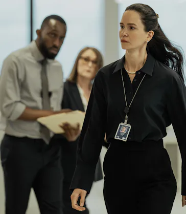 Katherine Waterston in 'The Agency' Season 2