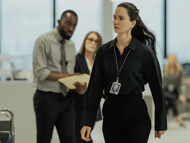 Katherine Waterston in 'The Agency' Season 2