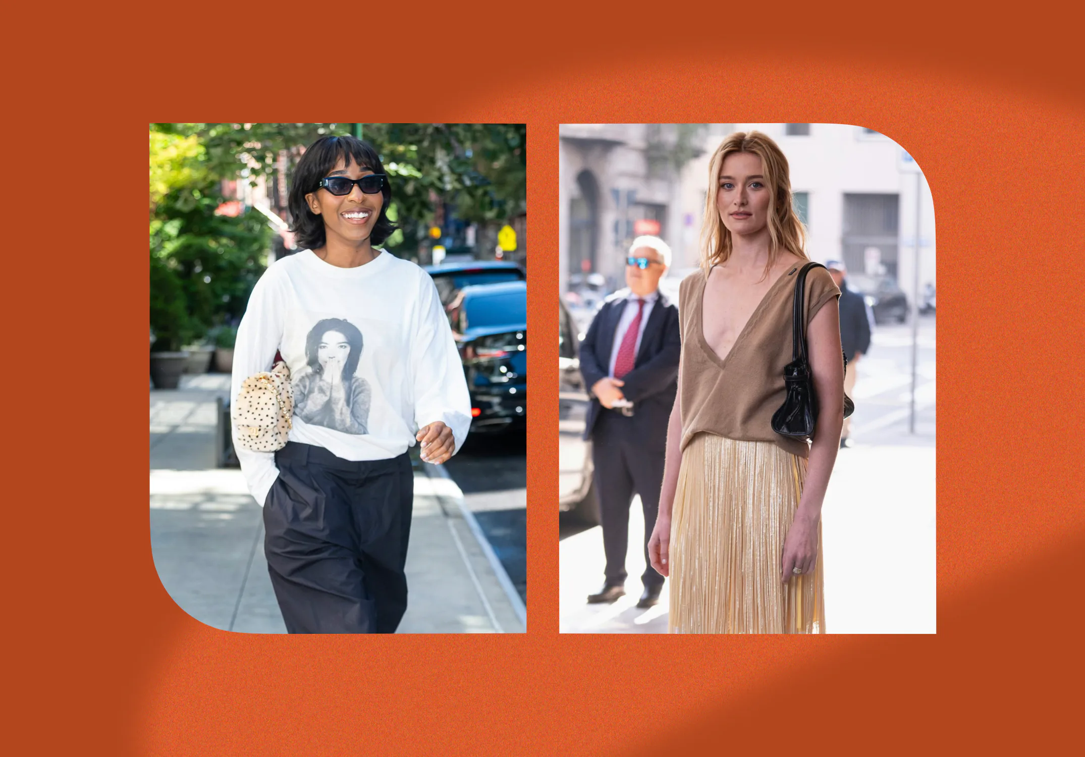 Ayo Edebiri, Sarah Pidgeon, and more stars love the "wrong shirt theory."