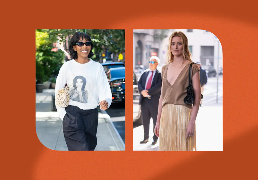 Ayo Edebiri, Sarah Pidgeon, and more stars love the "wrong shirt theory."