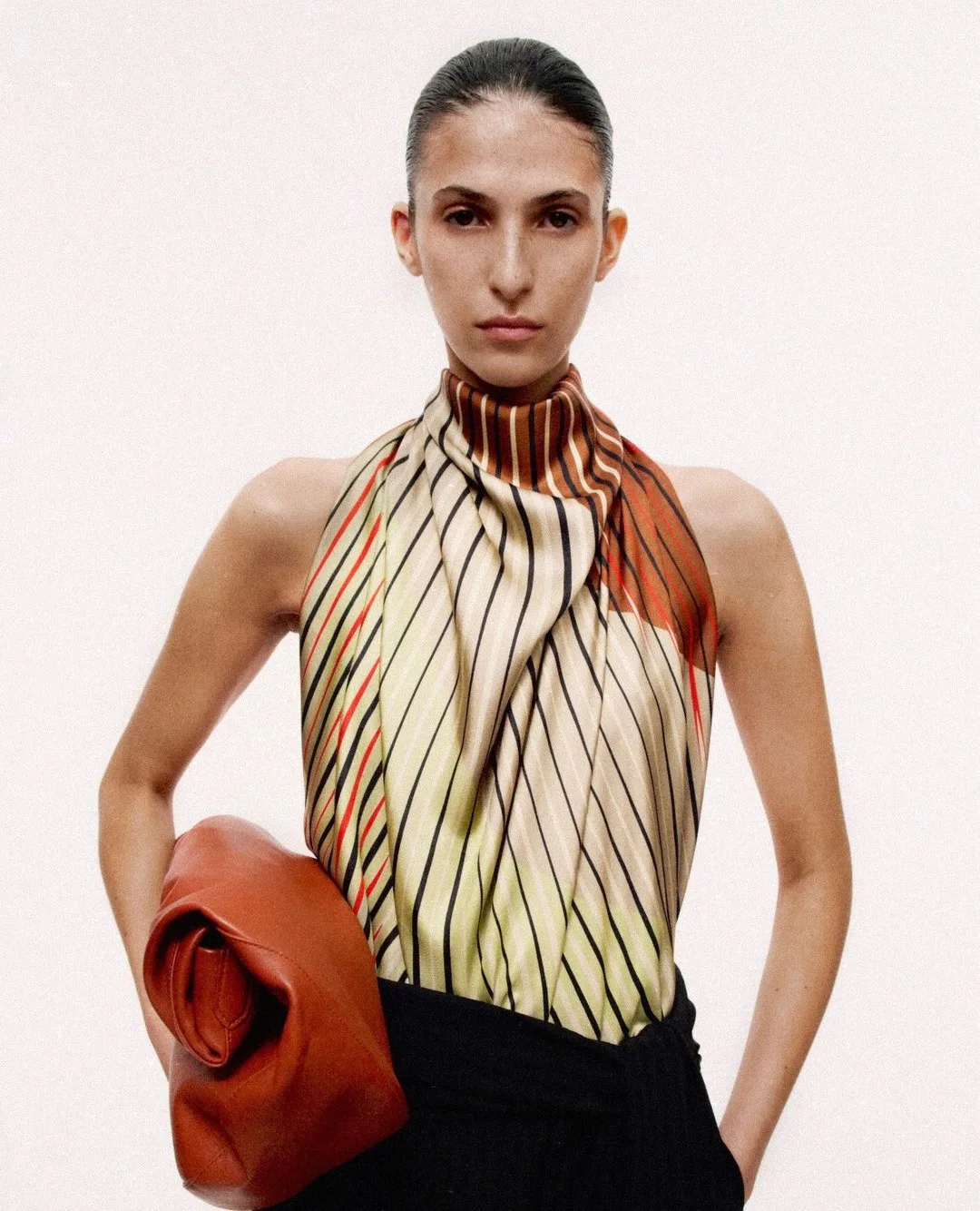 Kallmeyer scarf top