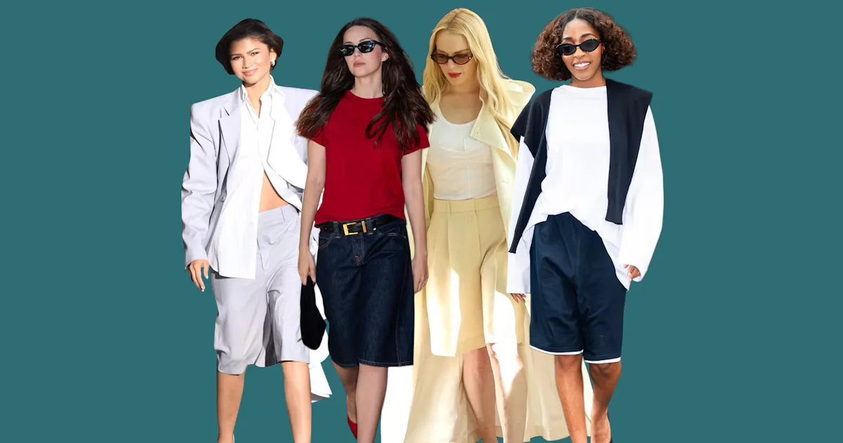 Zendaya, Bella Hadid, & Other It Girls Have Chosen Sides In Summer's Shorts Divide