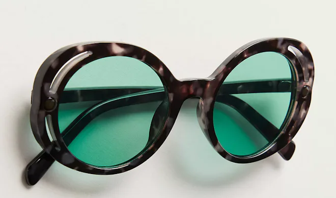 Juni Oversized Round Sunglasses