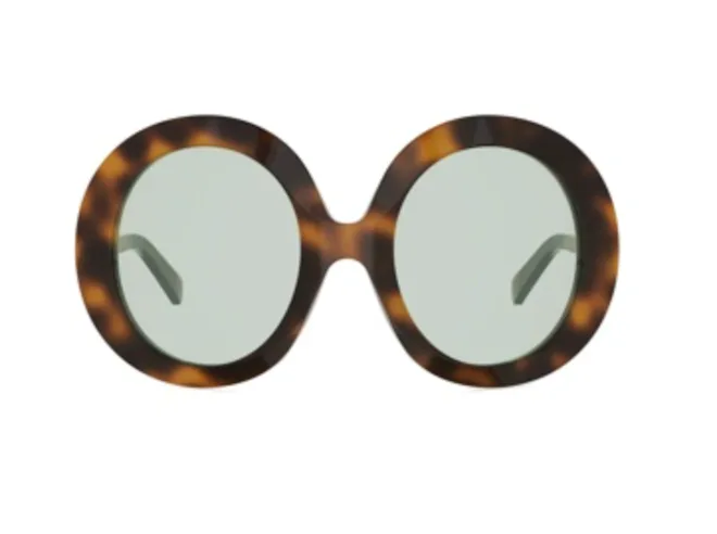 Celine Round Havana Sunglasses