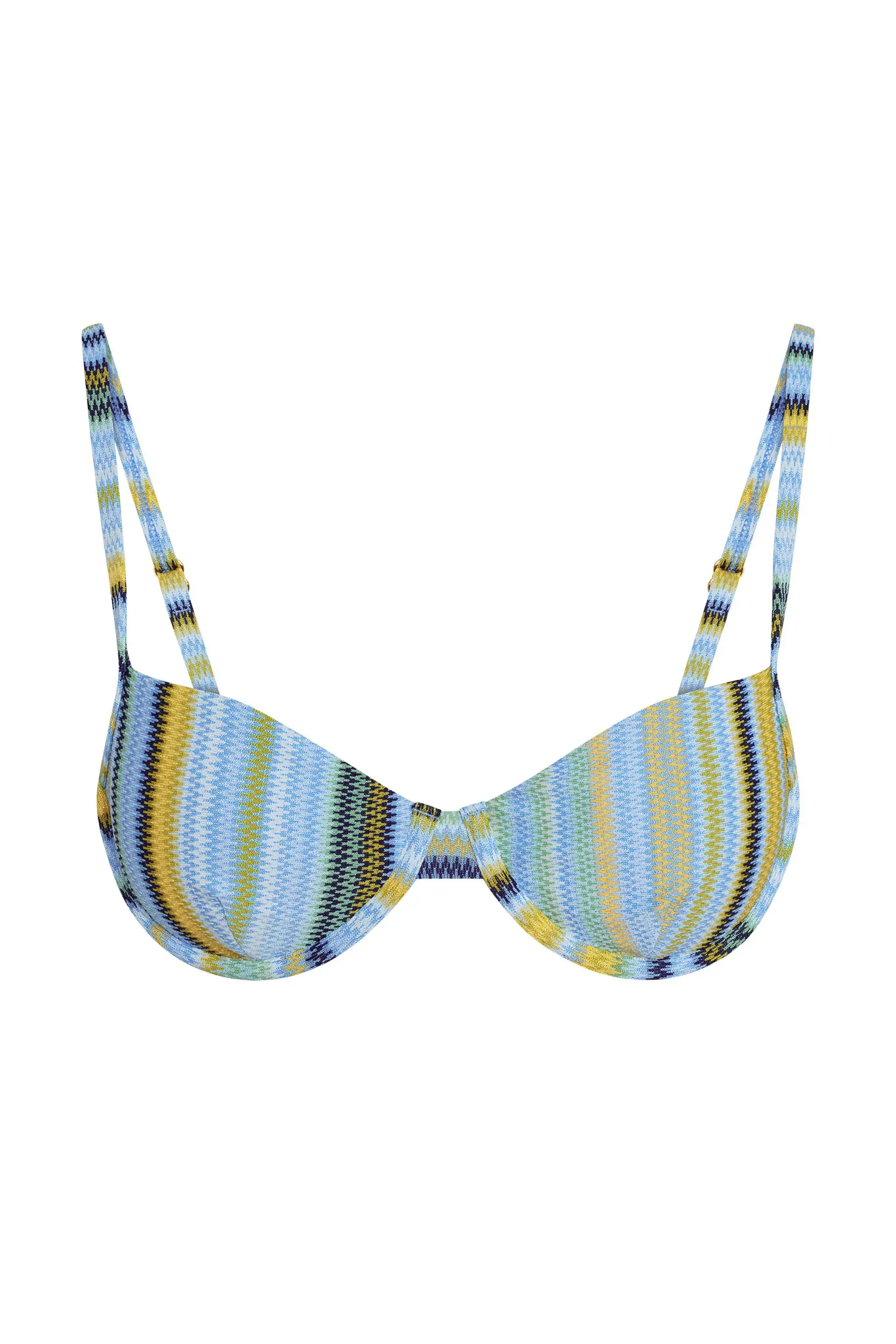 Capri Top in Sardinia Stripe