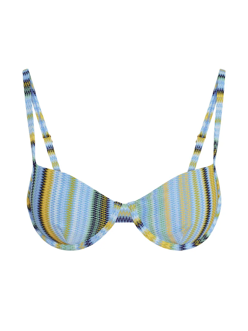 Capri Top in Sardinia Stripe