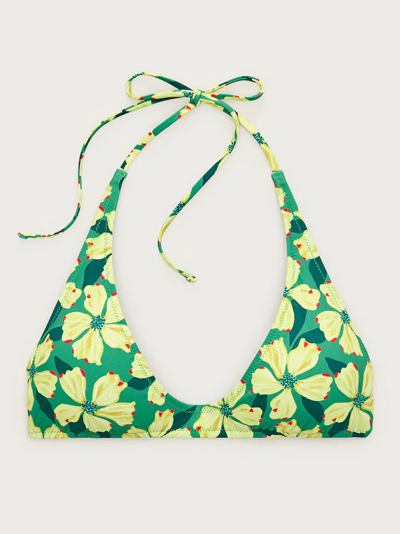 Halter-Neck Bikini Top