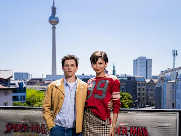 Tom Holland and Zendaya attend Spider-Man: Brand New Day’s Berlin premiere.