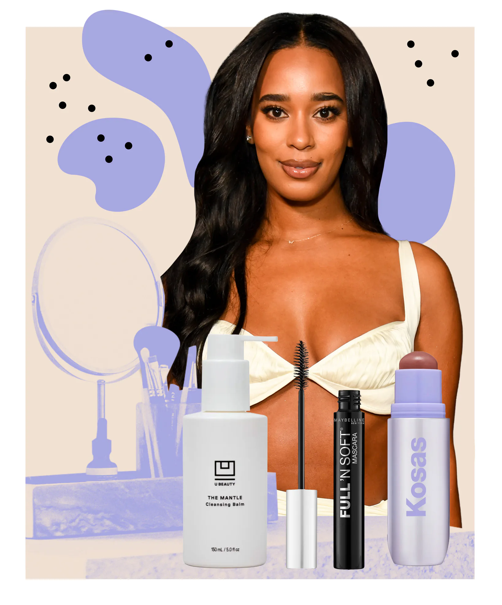 Mia Calabrese on her beauty routine and go-to makeup products.