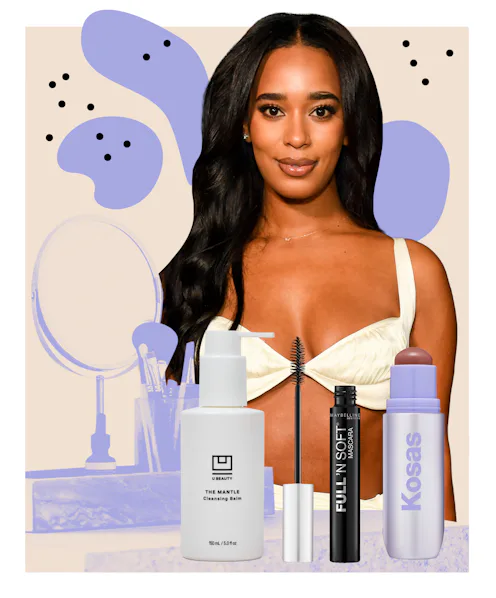 Mia Calabrese on her beauty routine and go-to makeup products.