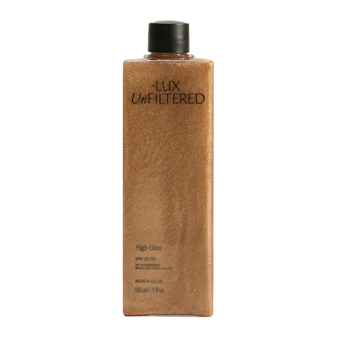 Lux Unfiltered High Gloss N°30 Shimmer Body Oil With SPF 30