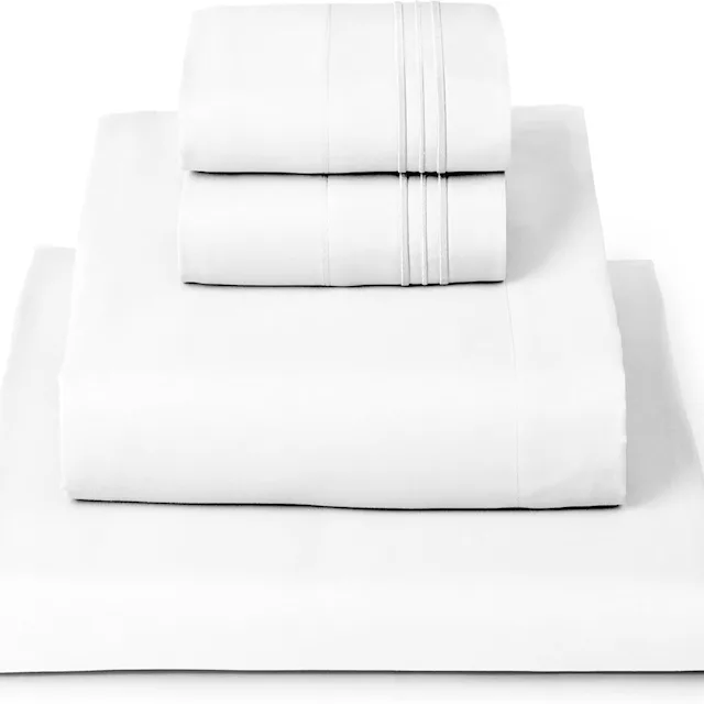 Queen Sheets Set - 4 PC Iconic Collection Bedding