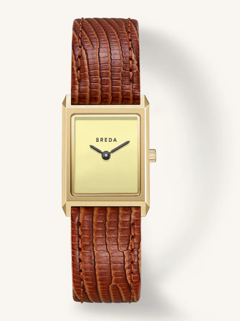 Virgil Lizard-Embossed Watch