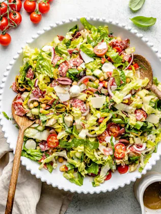 Italian chopped salad, in a story about no-cook meals for summer.