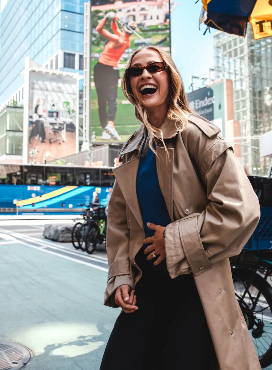 Nelly Korda in NYC