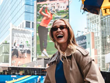 Nelly Korda in NYC