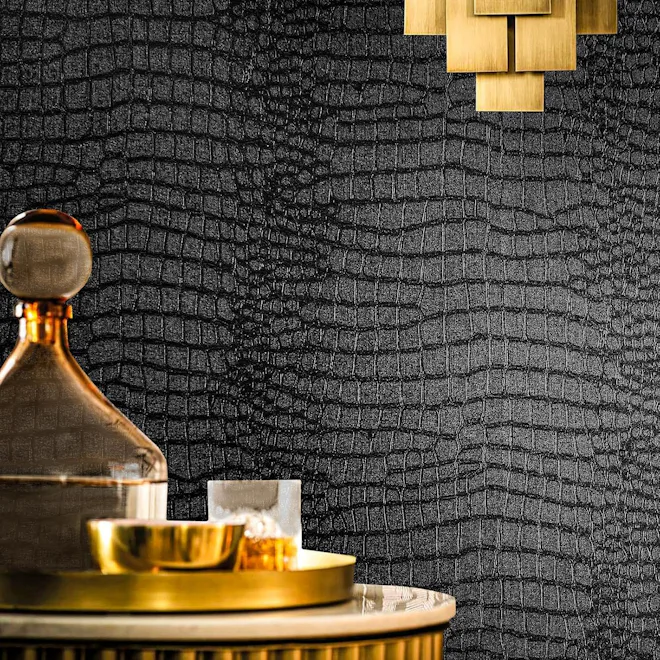 Fititem Crocodile Textured Contact Wallpaper