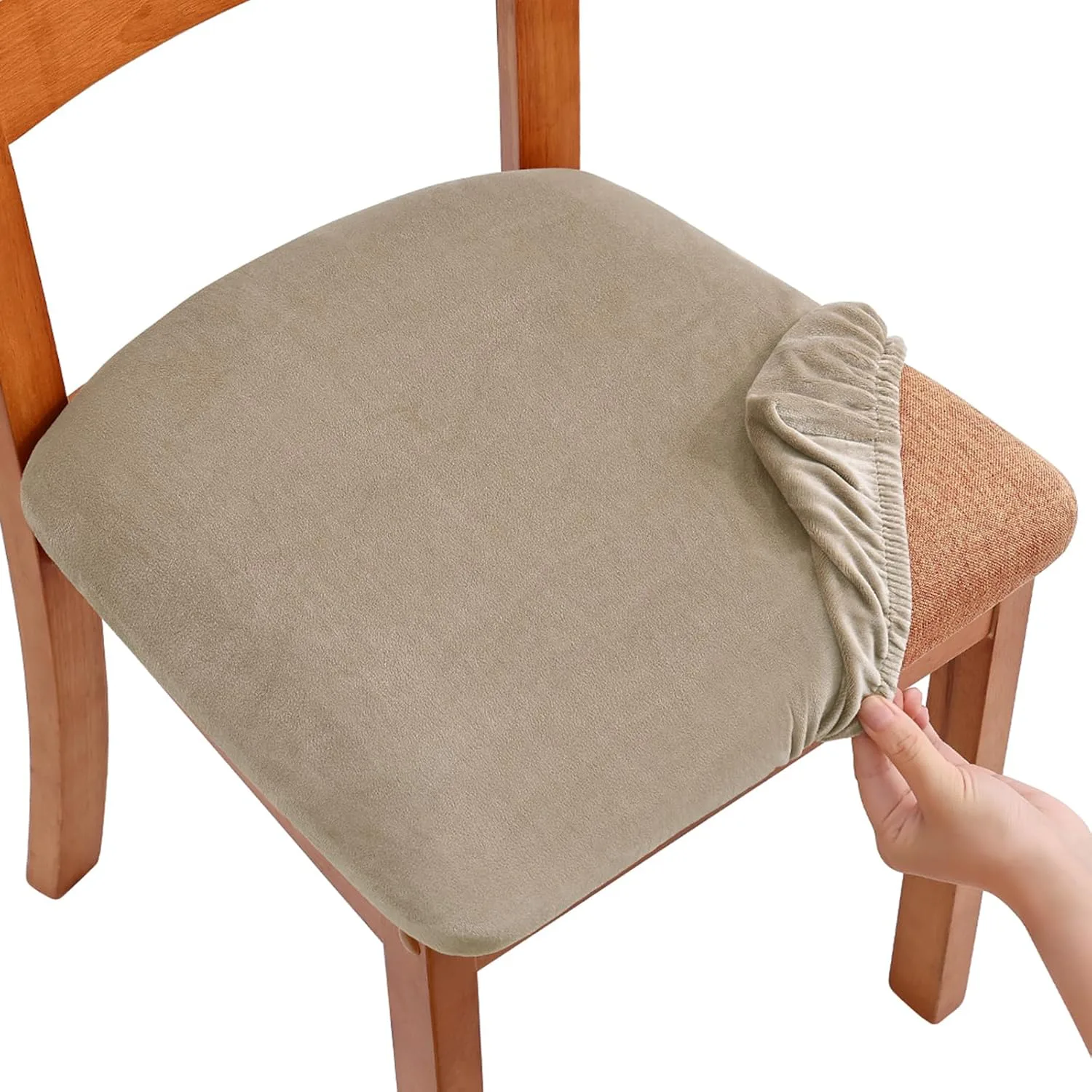 Smiry Velvet Seat Covers (4-Pack)