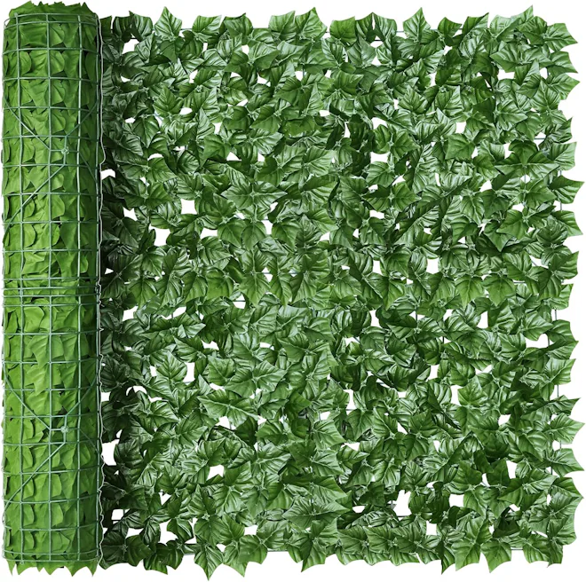 KASZOO Faux Ivy Privacy Fence Screen