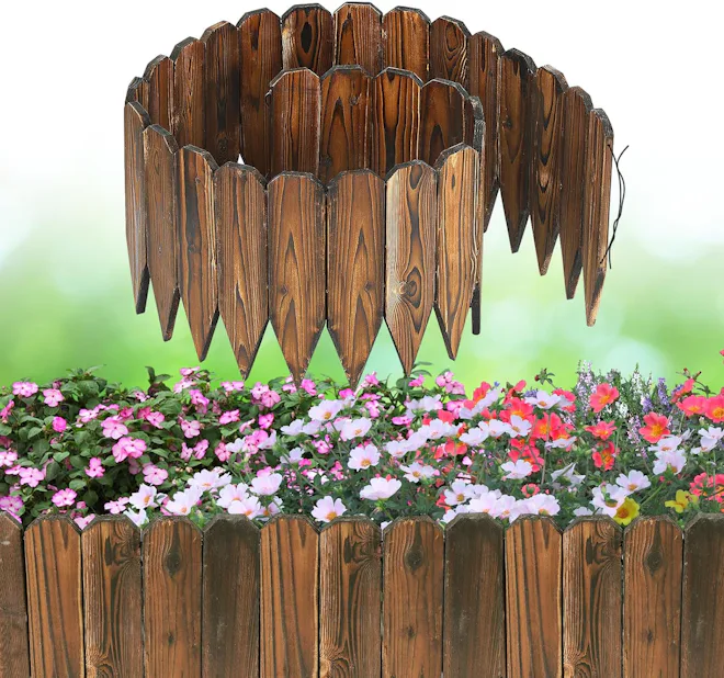 Acostop Wooden Garden Edging