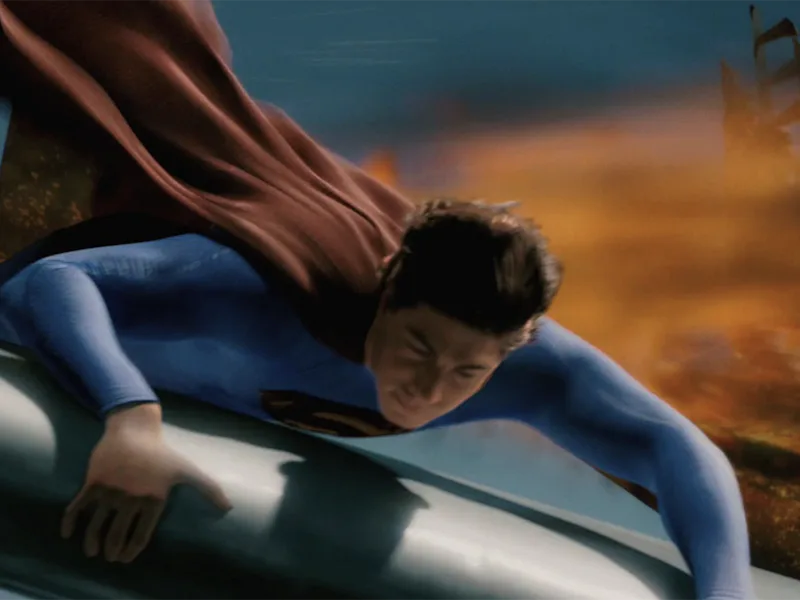 Brandon Routh as 'Superman.'