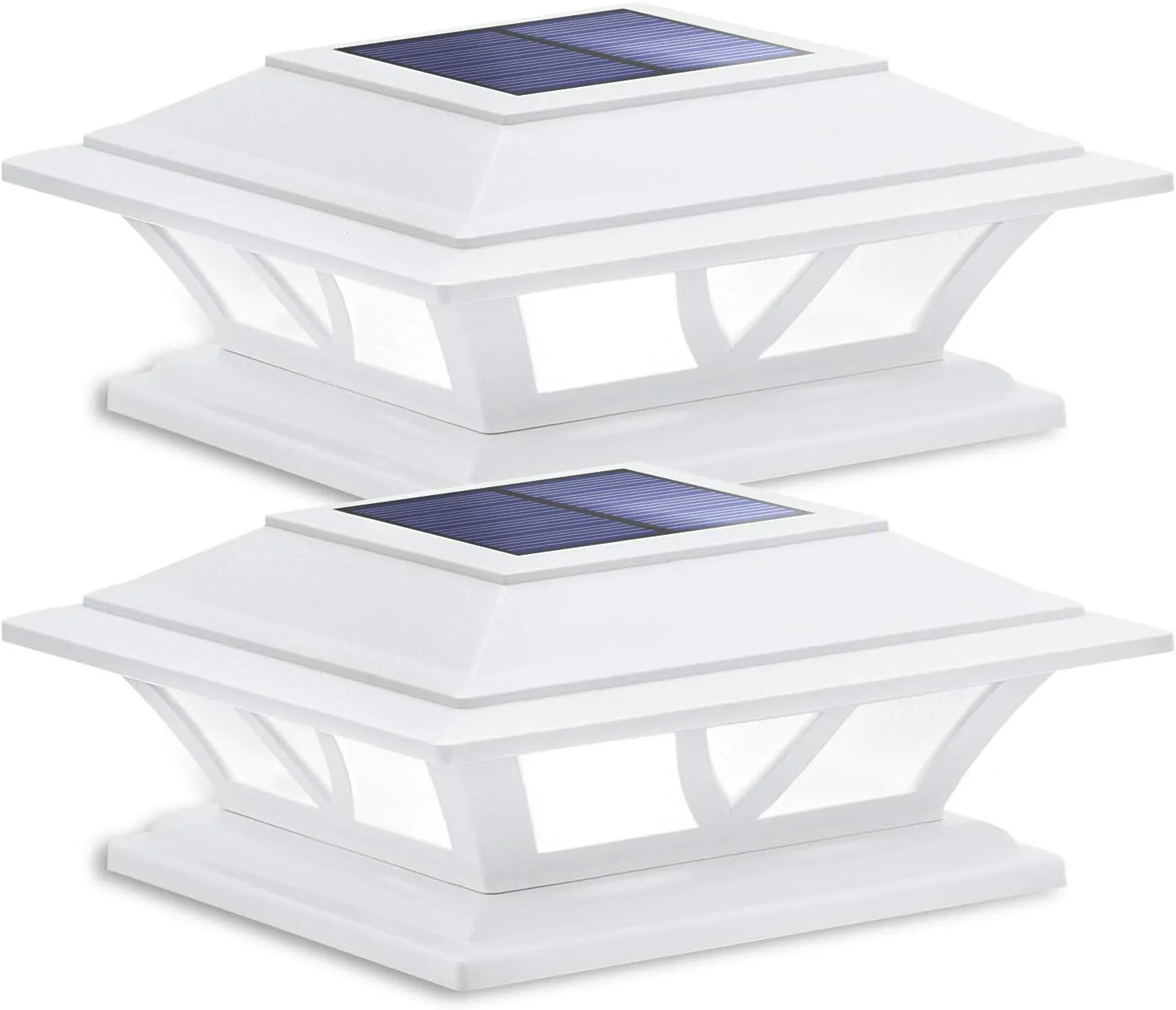 SIEDiNLAR Solar Post Lights (2-Pack)
