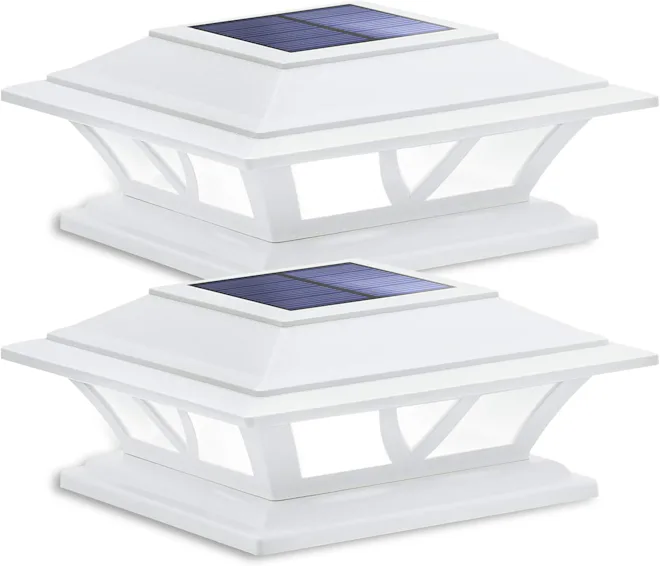 SIEDiNLAR Solar Post Lights (2-Pack)