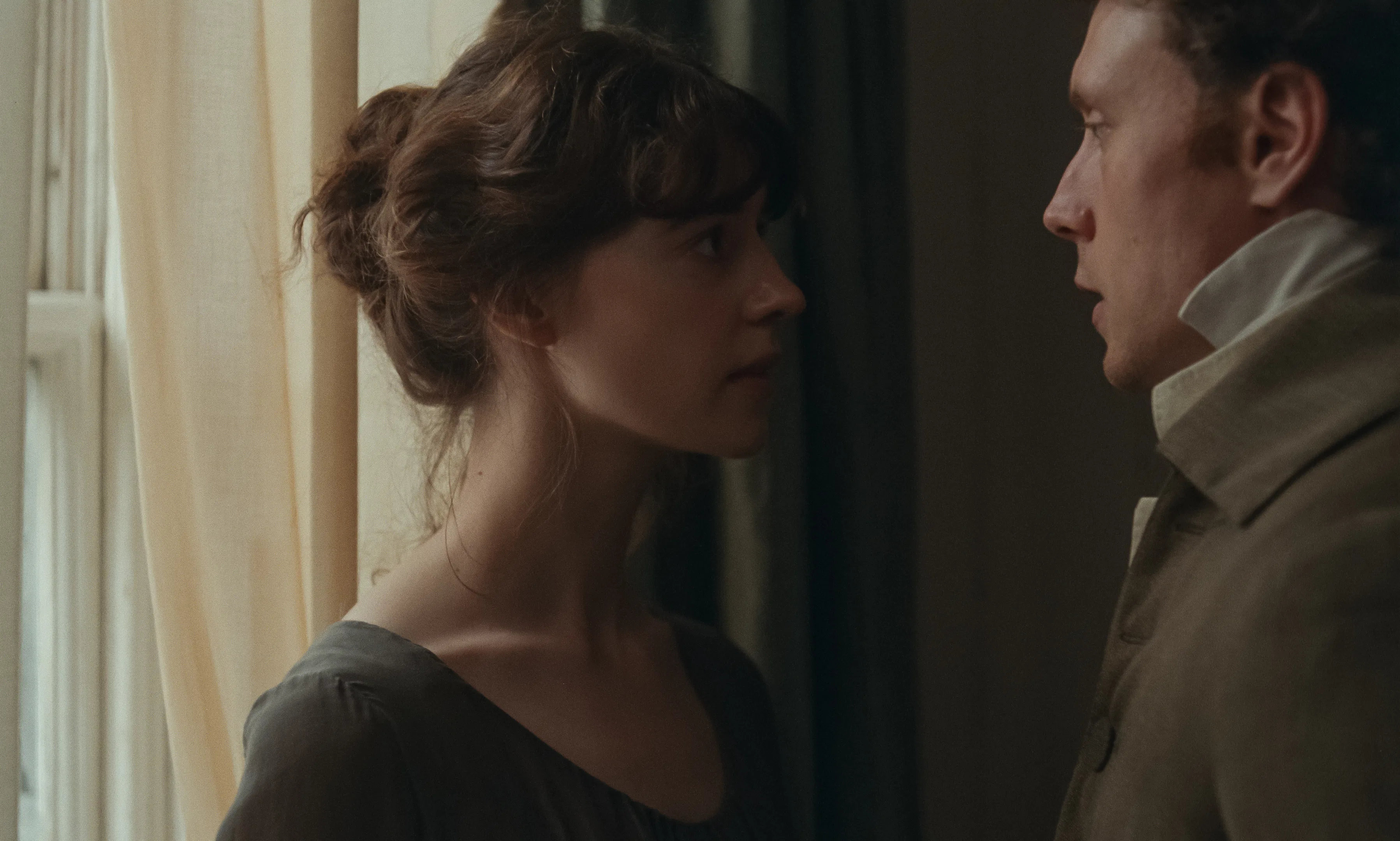 Daisy Edgar-Jones and George MacKay in 'Sense and Sensibility.'