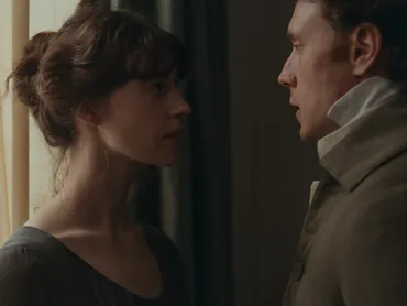 Daisy Edgar-Jones and George MacKay in 'Sense and Sensibility.'