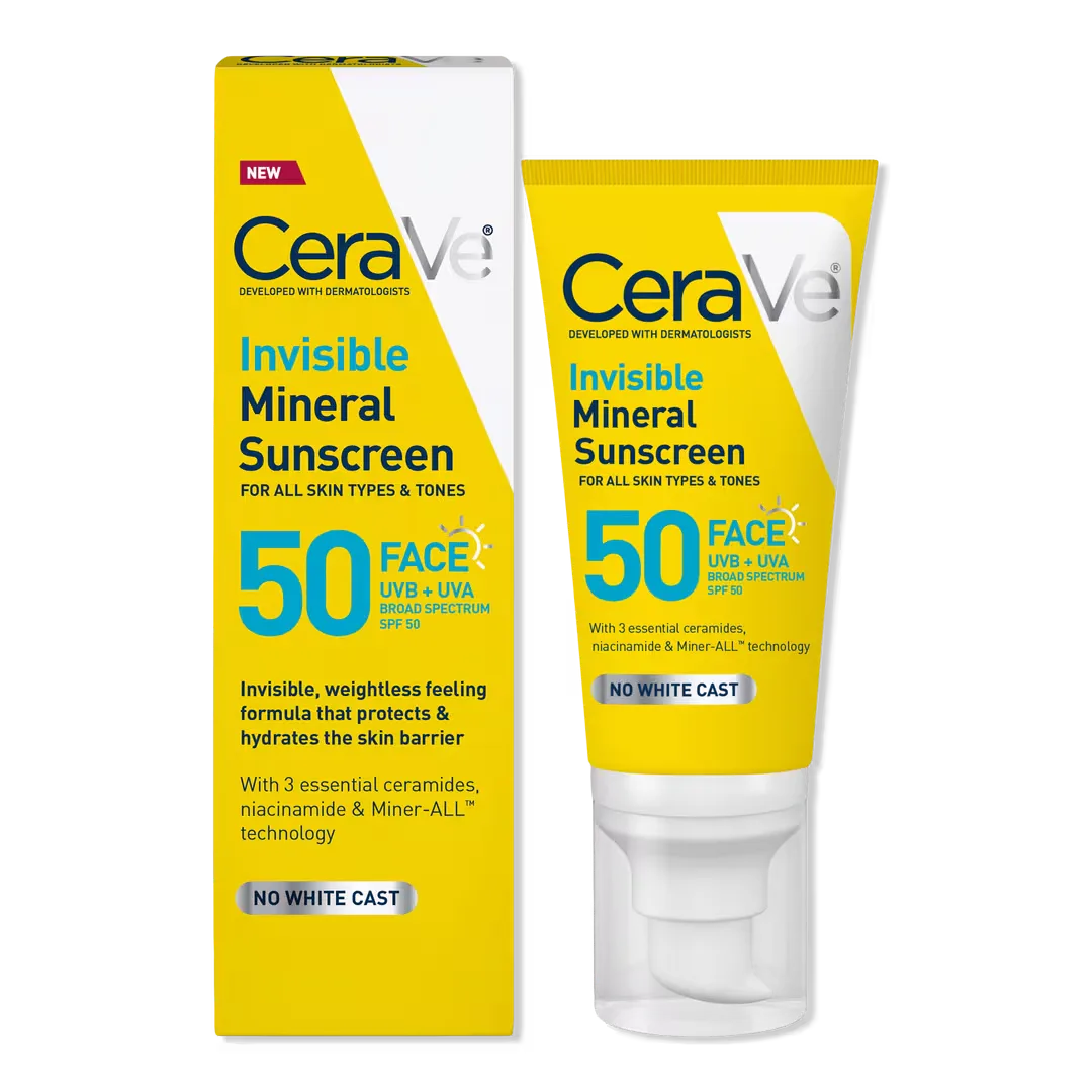 Invisible Mineral Sunscreen SPF 50