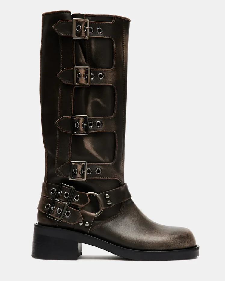 Rocky Brown Distressed Boots