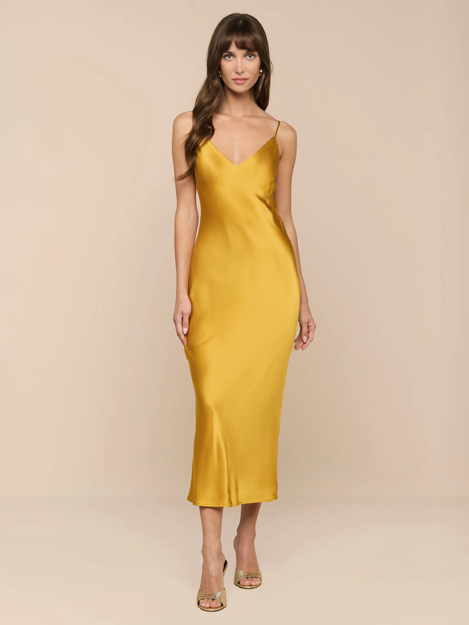 Seridie Silk Slip Dress