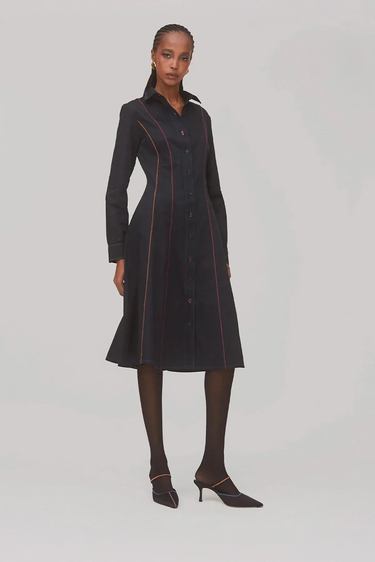 Elena Buttondown Dress