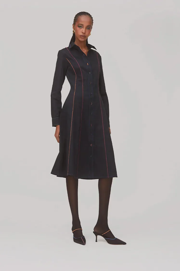 Elena Buttondown Dress