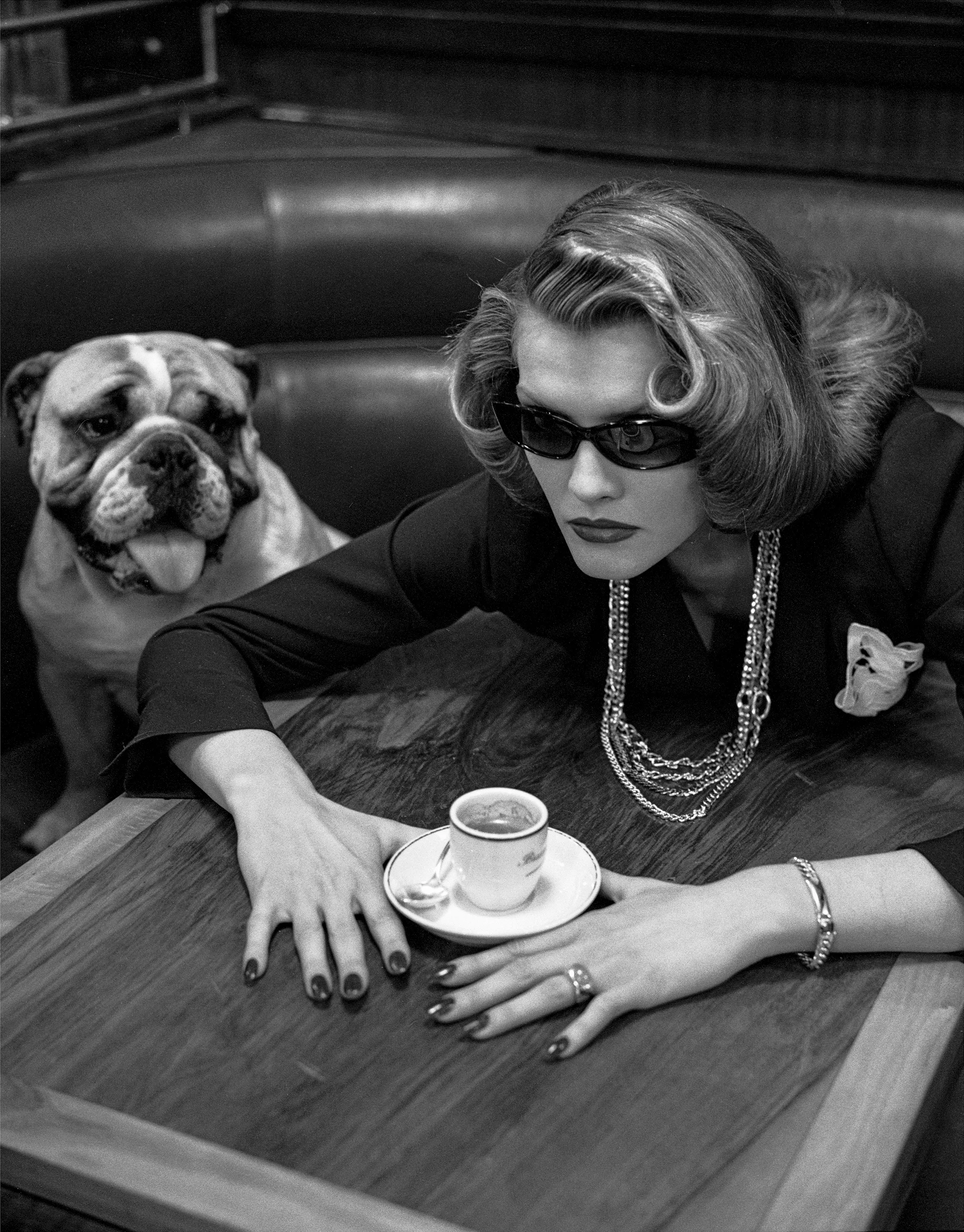 a vintage pomellato jewelry campaign