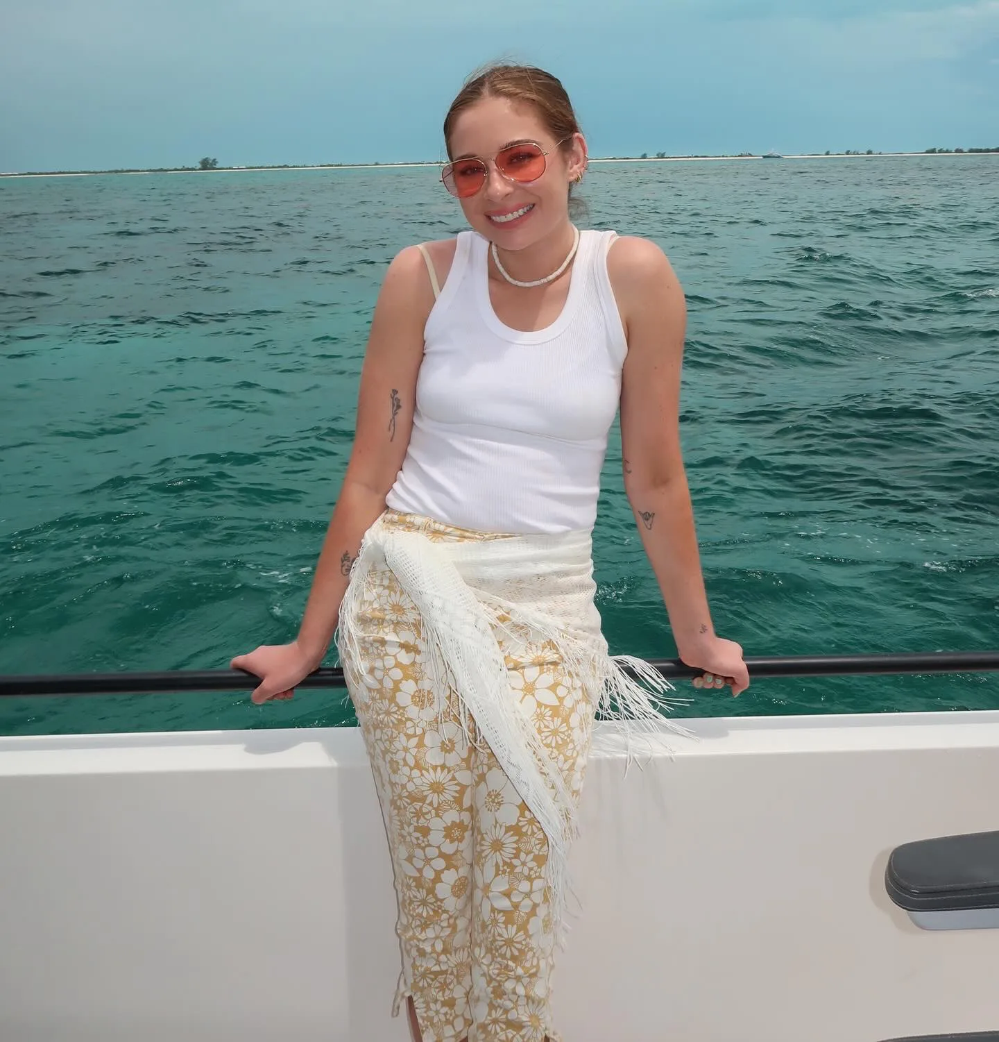 Kelsey Stewart's Turks and Caicos outfits
