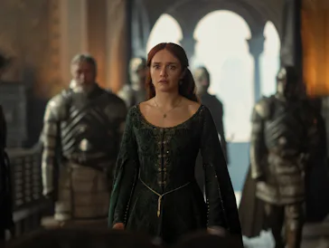 Olivia Cooke as Alicent Hightower in House of the Dragon