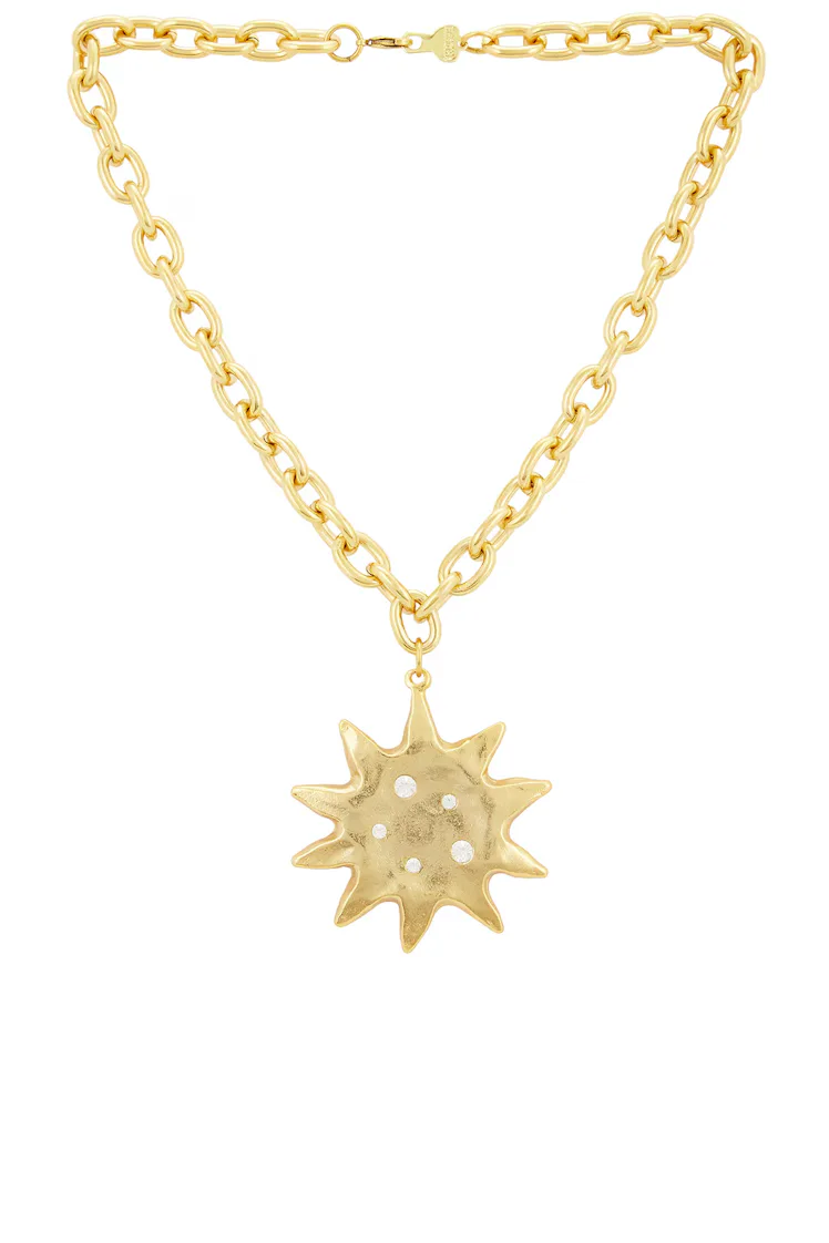 Gilded Sun Necklace