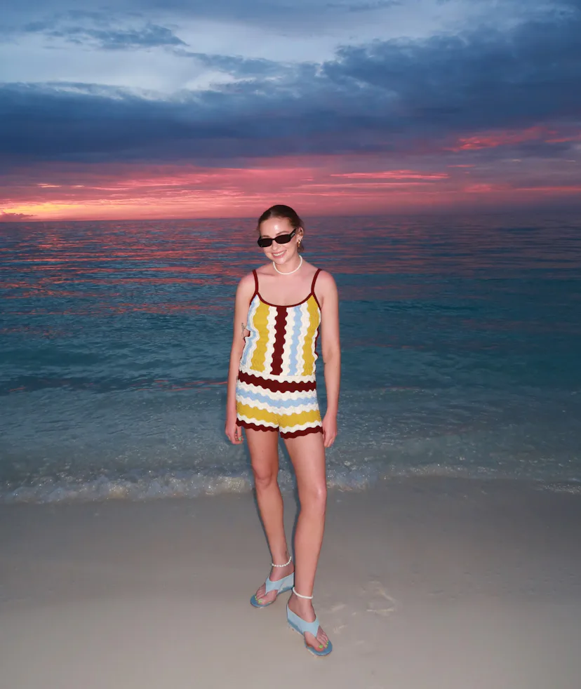 Kelsey Stewart's Turks and Caicos outfits