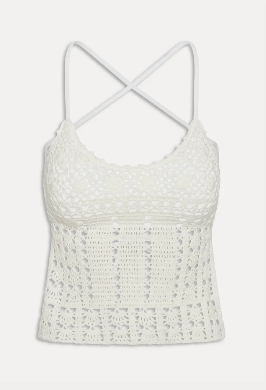 x JENNIE Nari Crochet Tankini