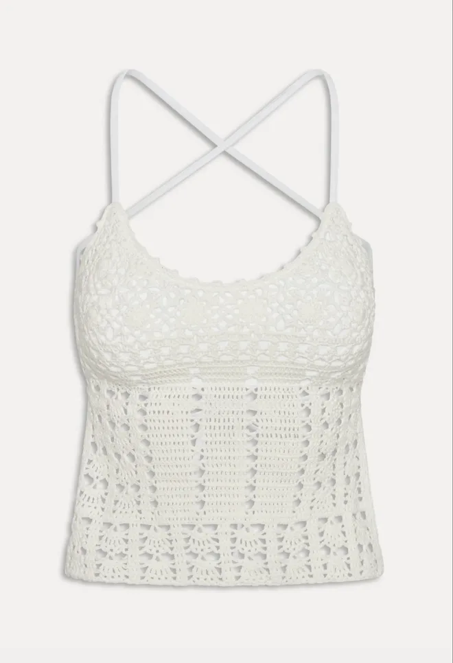 x JENNIE Nari Crochet Tankini