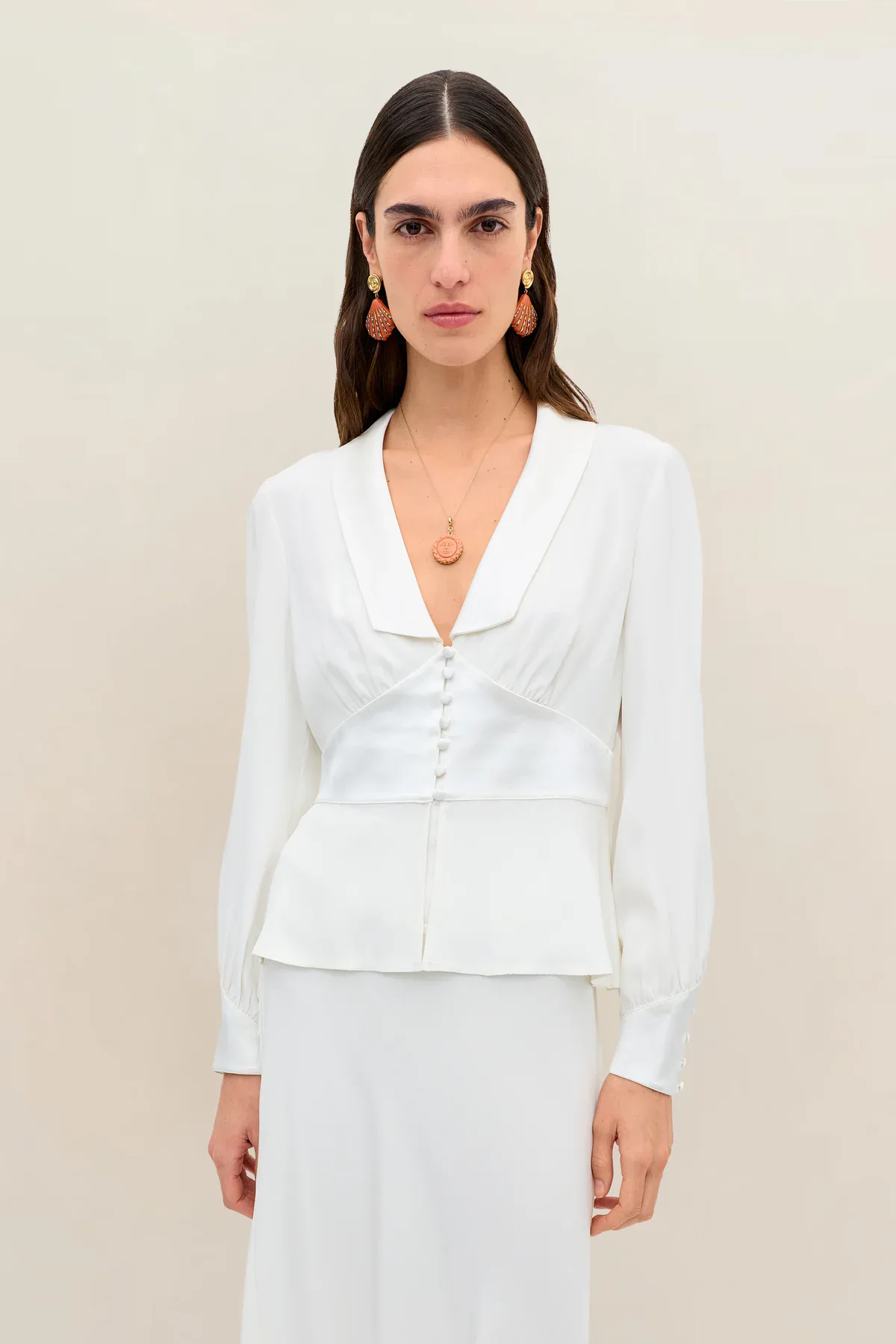 Adeline Silk Top