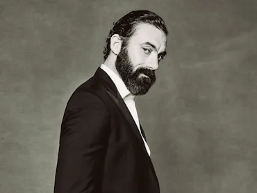 Morgan Spector in a suit.