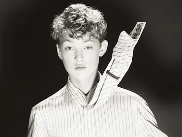 Lox Pratt wearing a tie