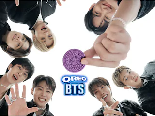 BTS has a limited-edition brown sugar pancake purple OREO, and I tried it.