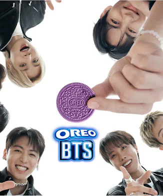 BTS has a limited-edition brown sugar pancake purple OREO, and I tried it.