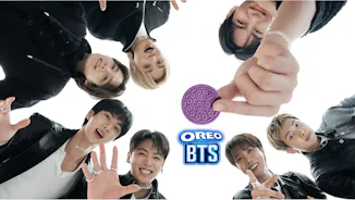 BTS has a limited-edition brown sugar pancake purple OREO, and I tried it.