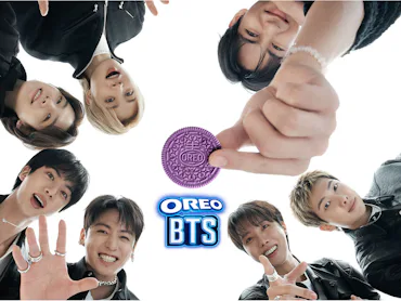 BTS has a limited-edition brown sugar pancake purple OREO, and I tried it.