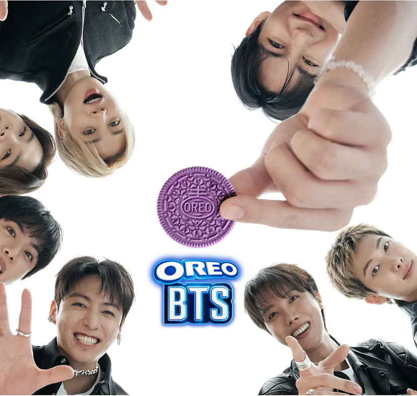 BTS has a limited-edition brown sugar pancake purple OREO, and I tried it.