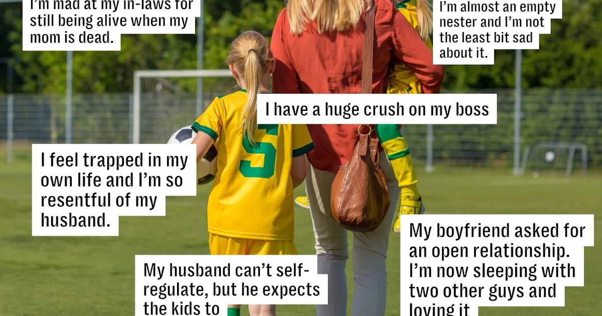 “I Want The Foreplay & Sex I Read About In My Books” & 37 More Mom Confessions